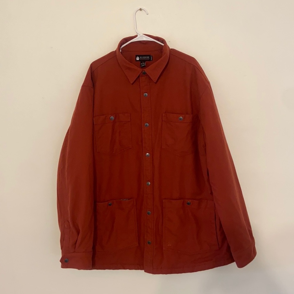 Alaskan Hard Gear by Duluth Trading Co. Relaxed Fit Lined Flannel Jacket